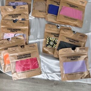 PINK Victoria's Secret Period Panty Collection - Multi-Color